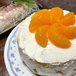 簡単！安い！みかんのケーキ